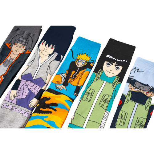 Men's  Four Seasons Animation Factory Socks Wholesale Men's Socks Naruto Female Casual Amazon Ins Foreign Trade Socks