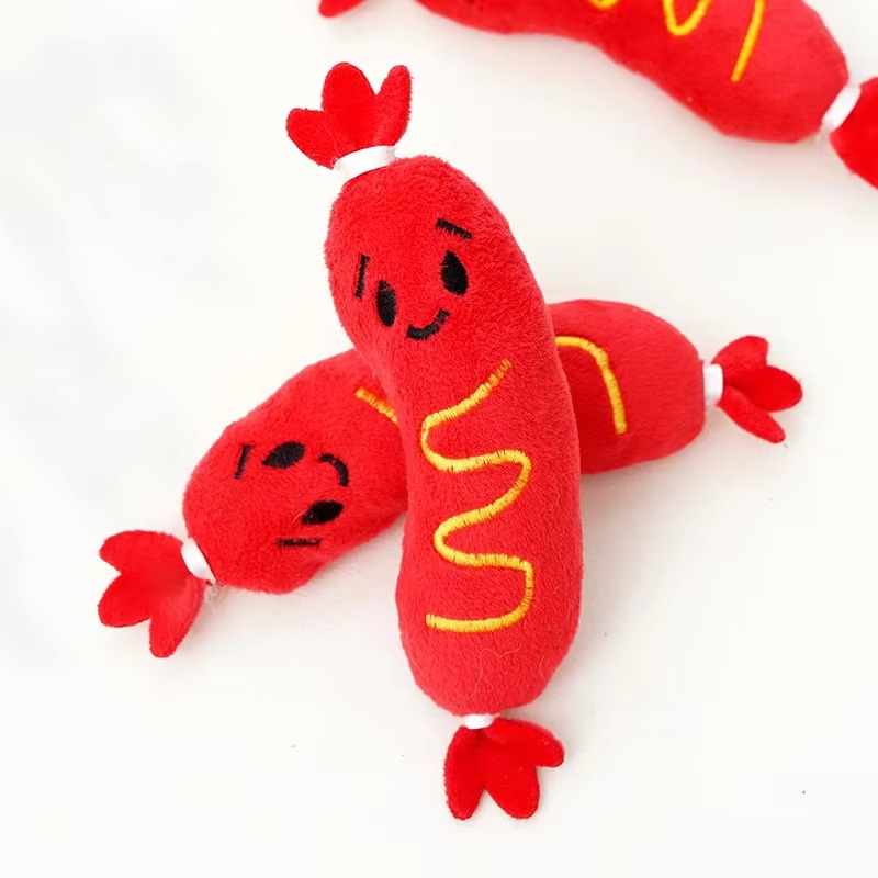 Cute geometric plush soft interactive funny toy