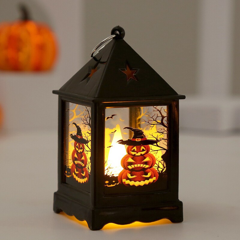 ハロウィンポータブルカボチャランプ LED 電子キャンドルライトパーティー装飾小道具雰囲気ライト装飾品卸売|undefined
