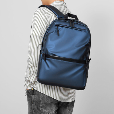 新款旅行双肩包男士电脑包户外双背旅游学生书包潮流背包一件代发