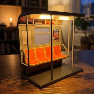 ����վ�羳��Ʒ NYC Subway Train Lamp ������F��܇�������b�