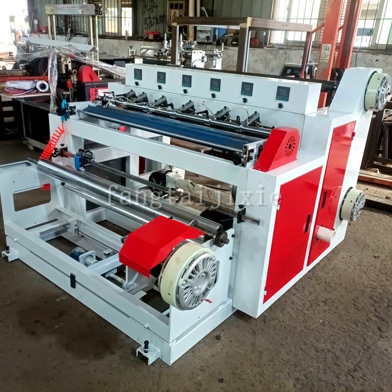 厂家推荐切刀加热涤纶面料分切复卷机 亚麻 等布料 分切收卷机