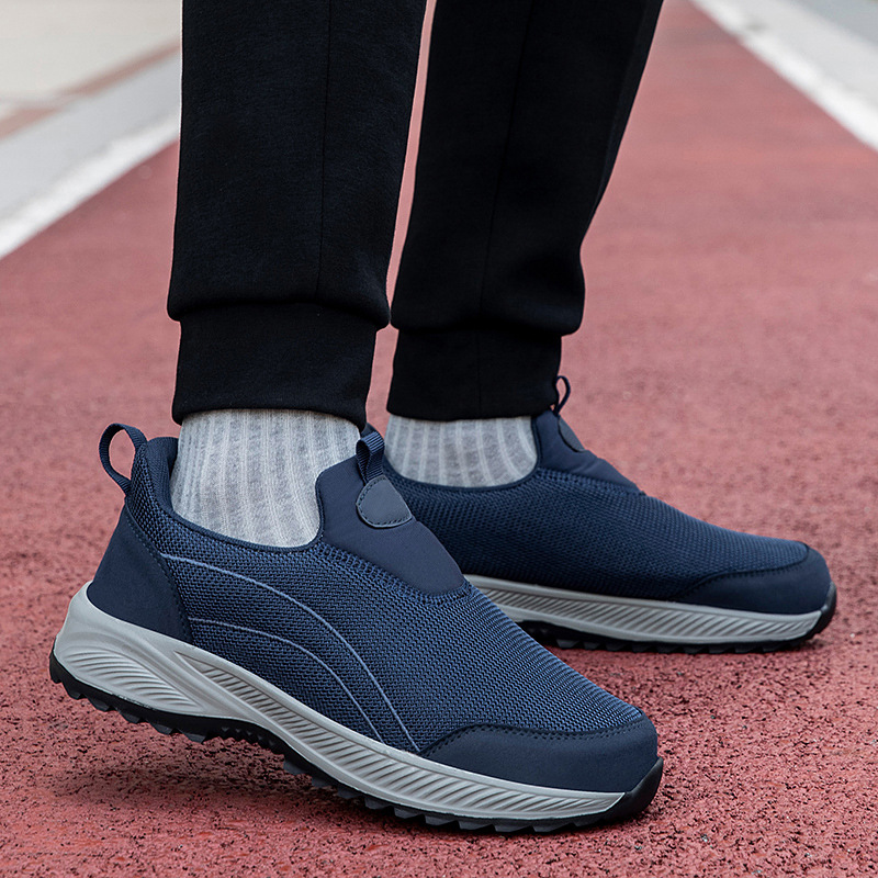 Zapatos de ancianos para hombres primavera nueva zapatos de papá casuales suaves antideslizantes cómodos de mediana edad zapatos de tela de Beijing viejos image 4
