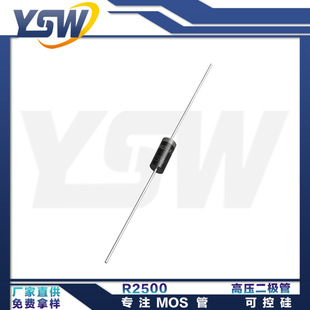 Ysw Brand R2500/R3000/R4000/R5000 Do-15 Package 0.2A High Voltage Diode