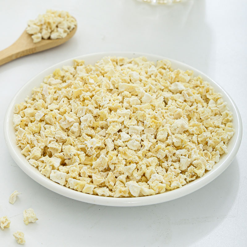 Factory wholesale baked water chestnut bits, fruit and vegetable water chestnut bits, granular water chestnut bits for tea, hotel sugar water, soup ingredients