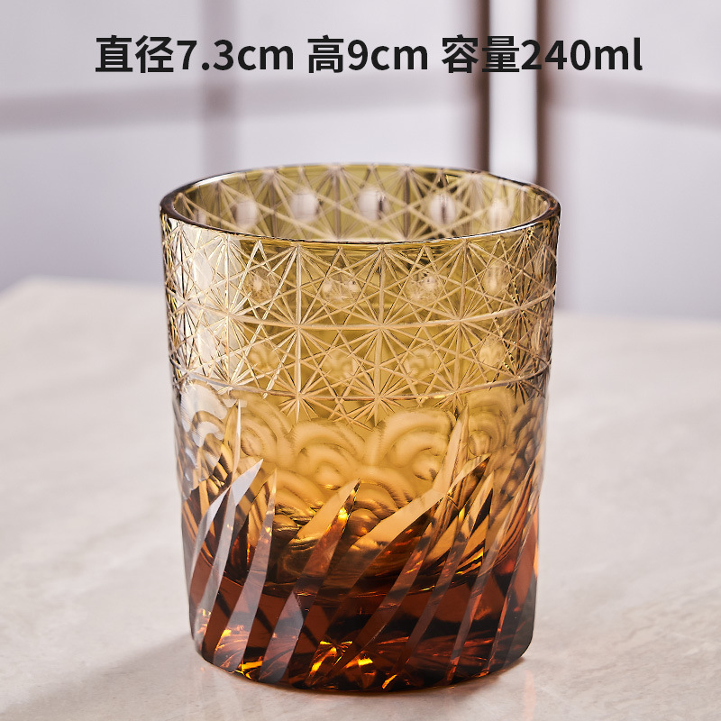 Amber Star Wave (single wooden box)