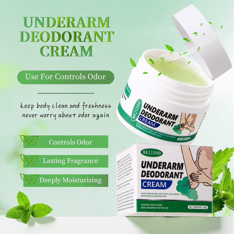 Foreign Trade Cross-Border Underarm Deodorant Cream Moisturizing and Hydrating Underarm Deodorant Cream for the Body