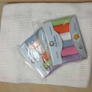 Foreign trade Garbo baby feeding small towel small square towel handkerchief a package price (6/package)