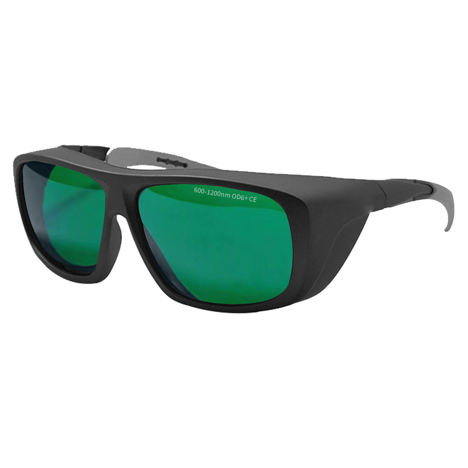 gafas de protección láser Naxim, gafas de protección contra la luz, gafas de protección contra la radiación, marco de gafas negro especial para máquina de depilación láser con lámpara de fila