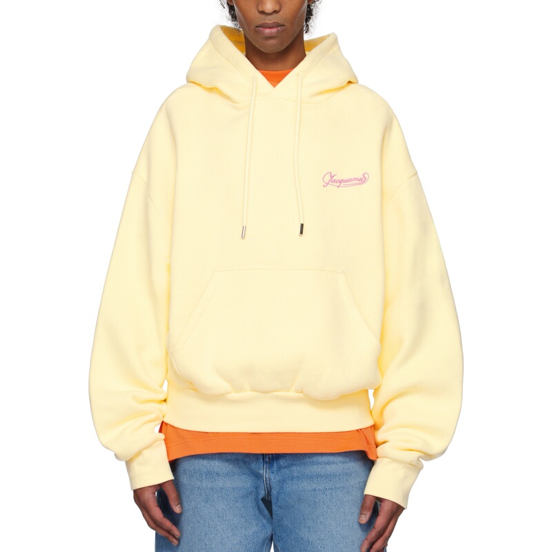 25 Early Autumn Trendyy Men's Hoodie American Loose Flap Pocket Pants Jacquemus Long-Sleeved Sweatshirt for Men and Women