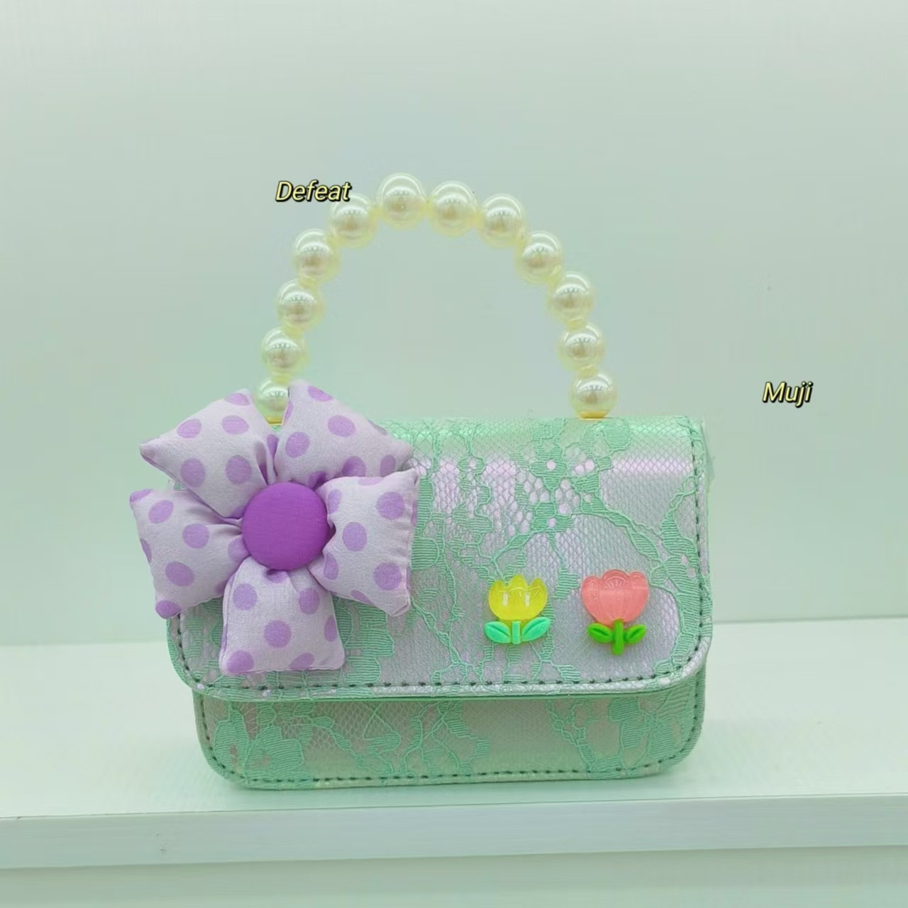 Bolso de perlas bolso de hombro bolso de cinturón bolso de cambio bolso de flores bolso de princesa bolso de chicas bolso de regalo bolso de cadena bolso pequeño