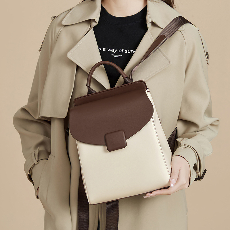 Mochila de Alta Gama y Elegante 2025, Nueva Mochila Pequeña Informal de Gran Capacidad para Viajes, Estudiantes Universitarios y Escolares