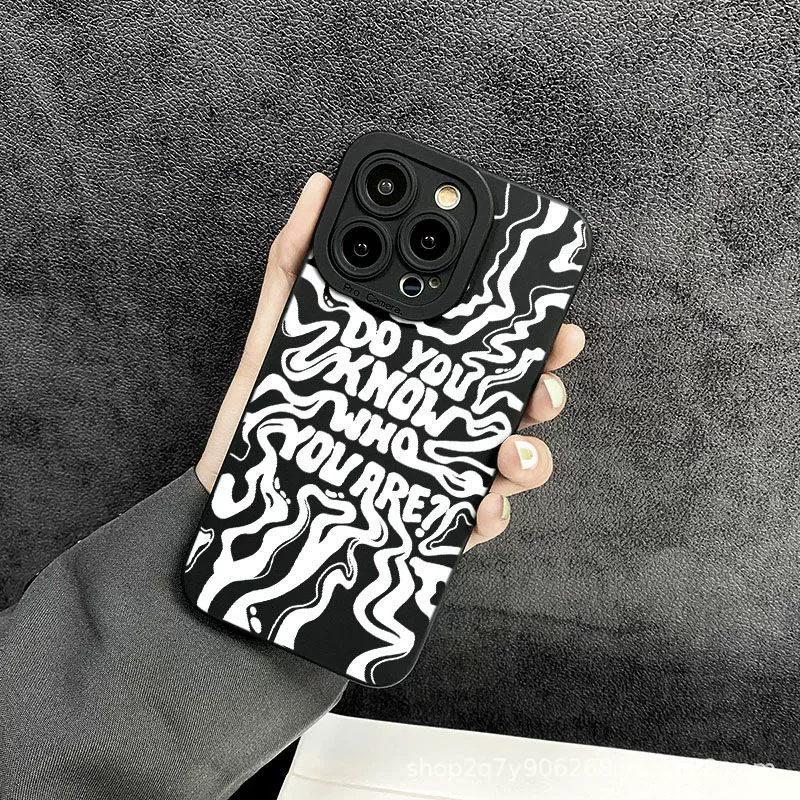 Совместимый iPhone 16 от Apple, чехол, защитный чехол, Английский, 16promax, iphone, 2/3/4/15/
