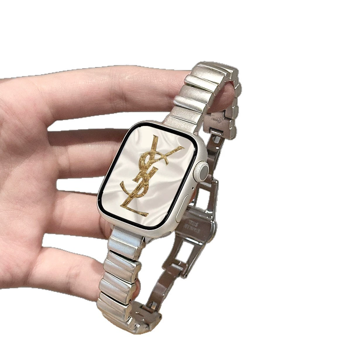 Apple, watch strap stainless steel, steel belt