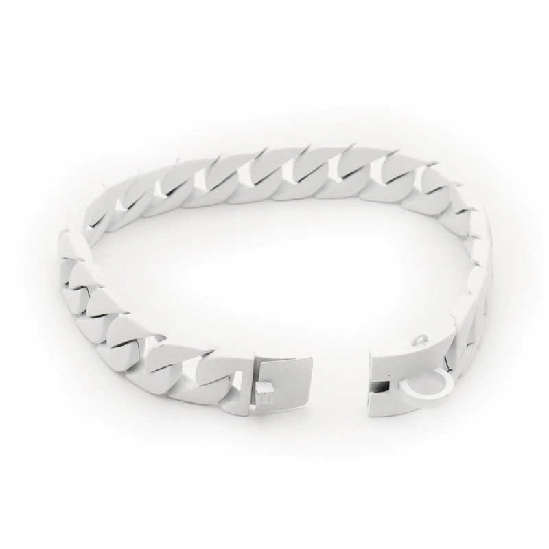 Cross -border fashion new big dog chain wholesale stainless steel 304 anti -rust dog collar large and medium -sized Cuban chain