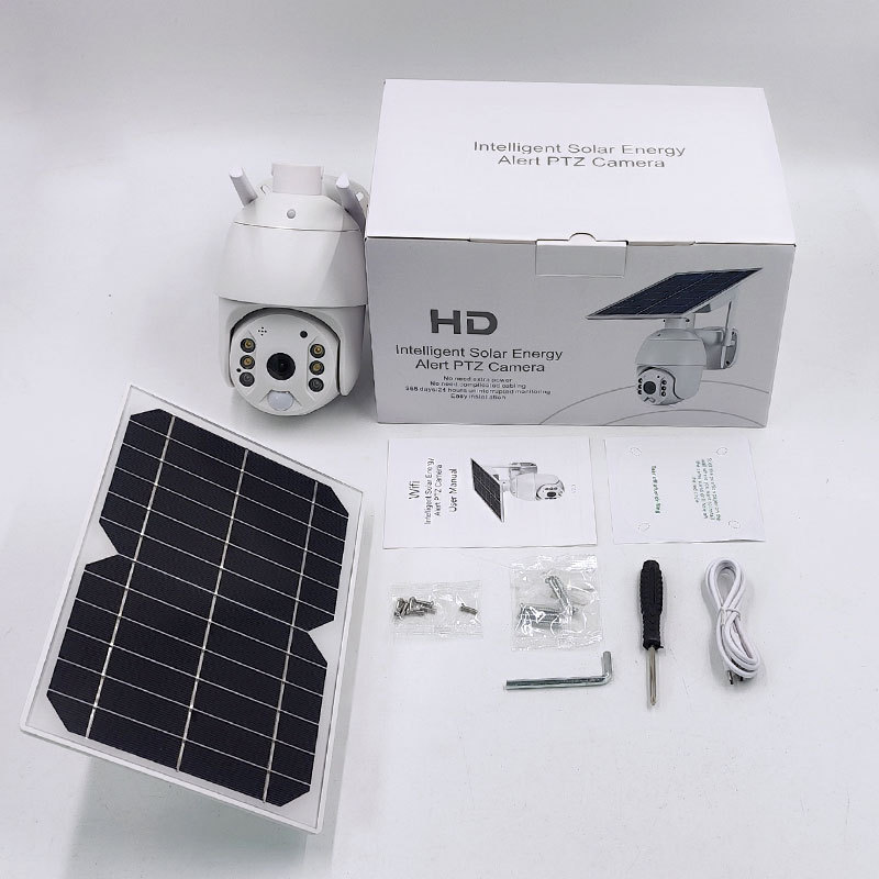 Cámara solar UBOX 4G remoto 360 ° HD tecnología visión nocturna Wifi monitor cámara