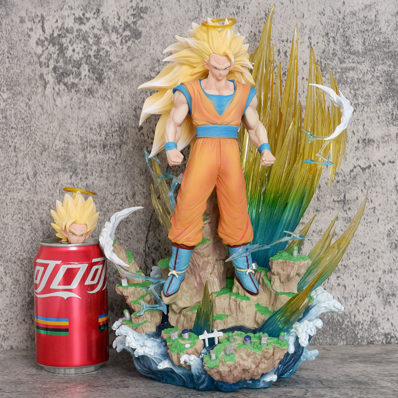 ドラゴンボールgk無限初超三孫悟空フィギュアシーン良質版彫像模型置物プレゼント|undefined