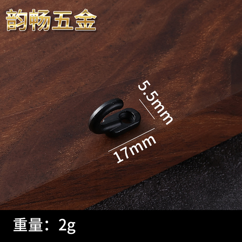 Gancho de ropa transfronteriza solo gancho aleación ropa antigua gancho ropa gancho aleación solo gancho Extra pequeño mini GANCHO 2 hoyos gancho