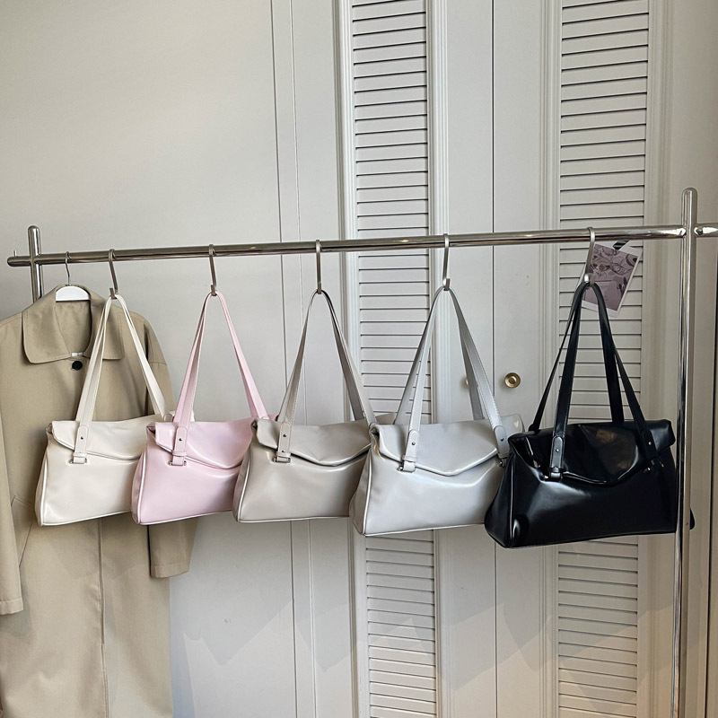 Shangxin bolso de gran capacidad para mujeres 2026 primavera nueva bolsa de hombro de viaje universal textura extranjera bolso axilar