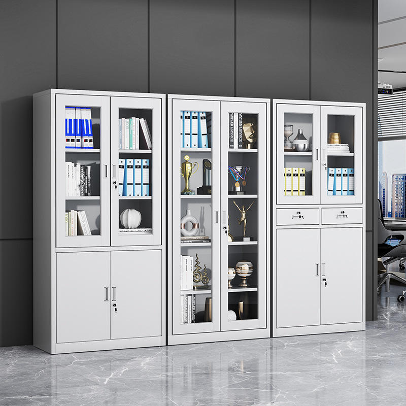Voucher cabinet file cabinet financial filing cabinet office information cabinet with lock accounting storage locker iron cabinet