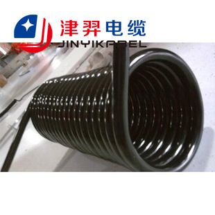 Shanghai Jinyi TPU Spiral Cable Spring Cable 2/4/6 Core Multiple Specifications Stretchable Special Wire
