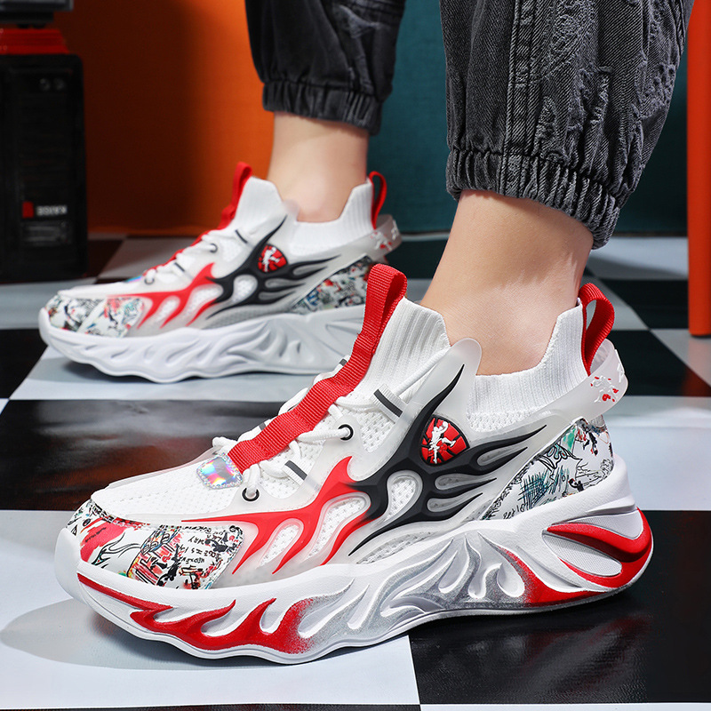 fashionable ultra light summer breathable sneakers for men and women