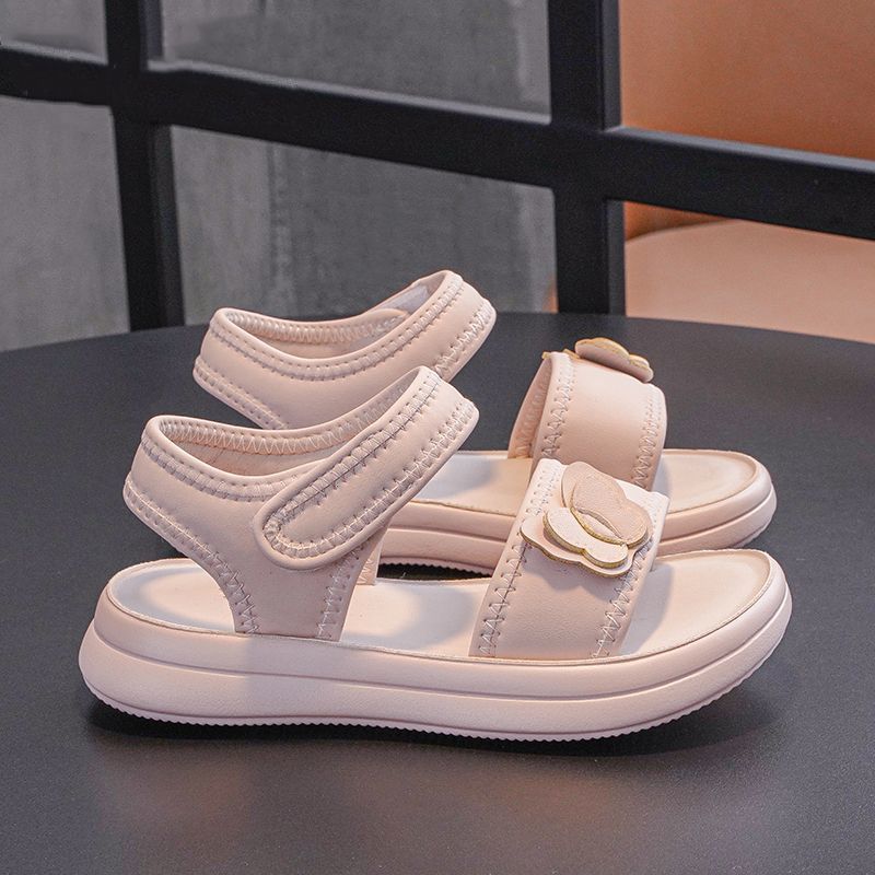 Sandalias infantiles 2026 primavera y verano nuevas niñas zapatos de playa suaves zapatos casuales de moda zapatos de princesa image 8