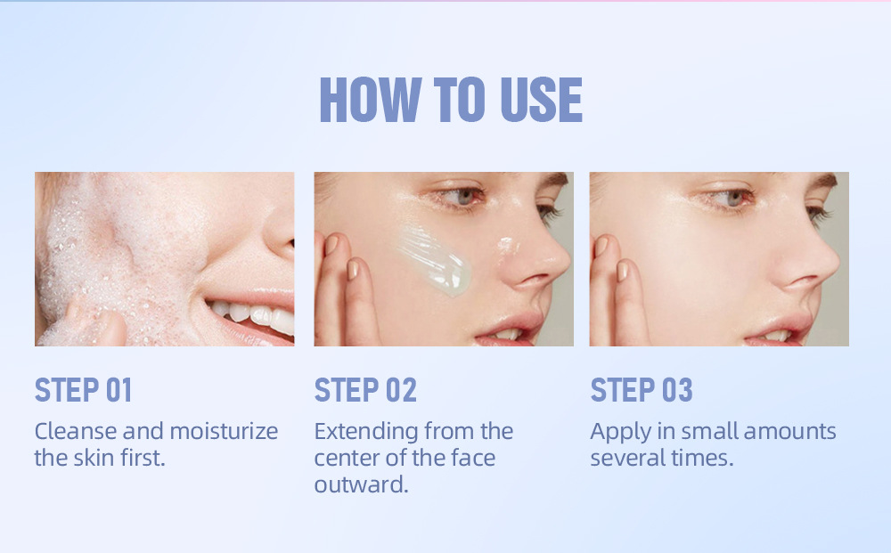 QiBest Pre-Makeup Gel Moisturizing Pore-Invisible Base Gel Pre-Makeup Base Cream Pre-Makeup Gel Cross-border undefined