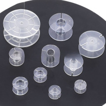 線圈骨架定規格透明圓型骨架線軸音響小型空心電感盤繞線工字型