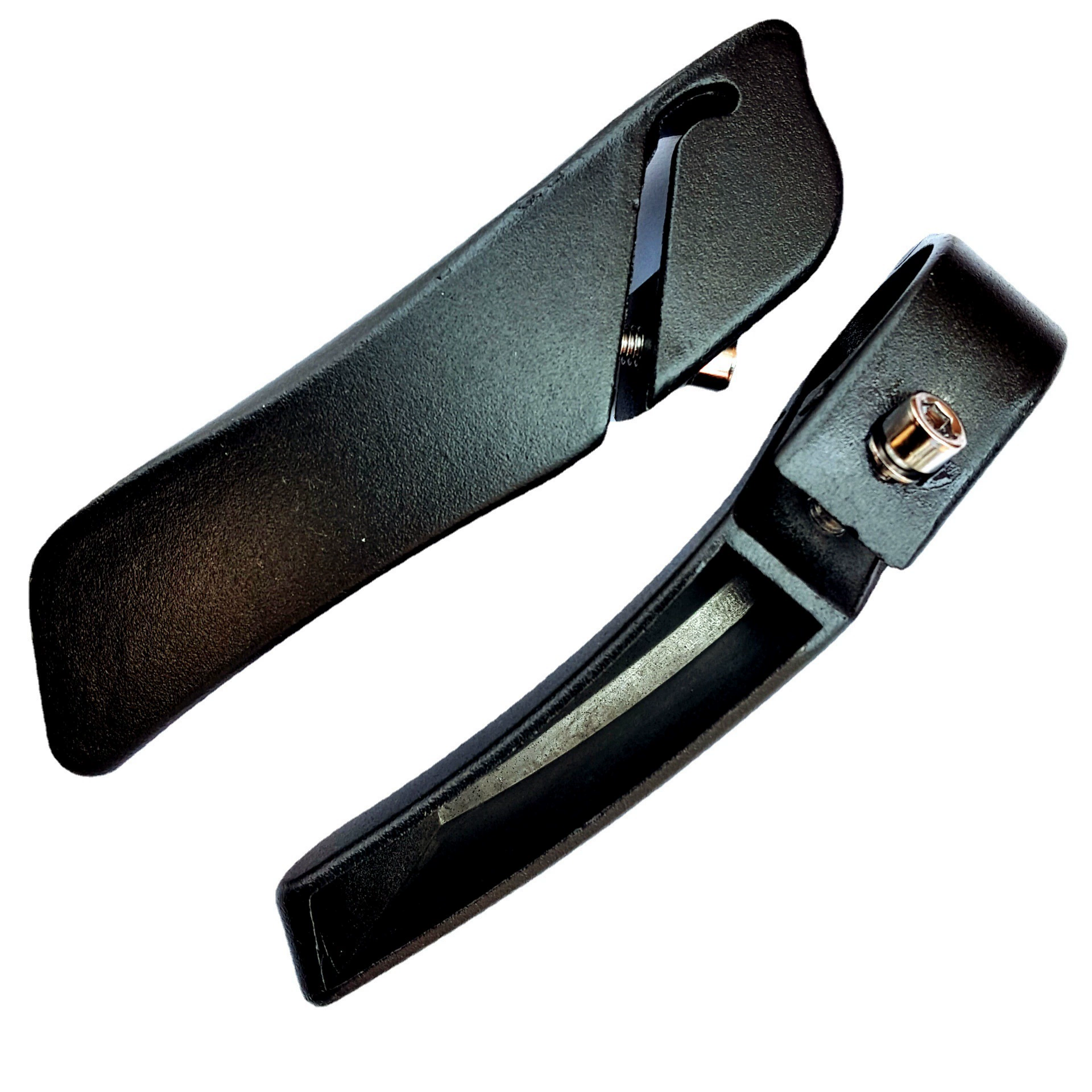 Алюминиевый Сплав Гвардии Лезвие Ручка Горный Велосипед Ястреб Ведро Алюминиевого Сплава Интегрированная Малая Ручка Велосипед