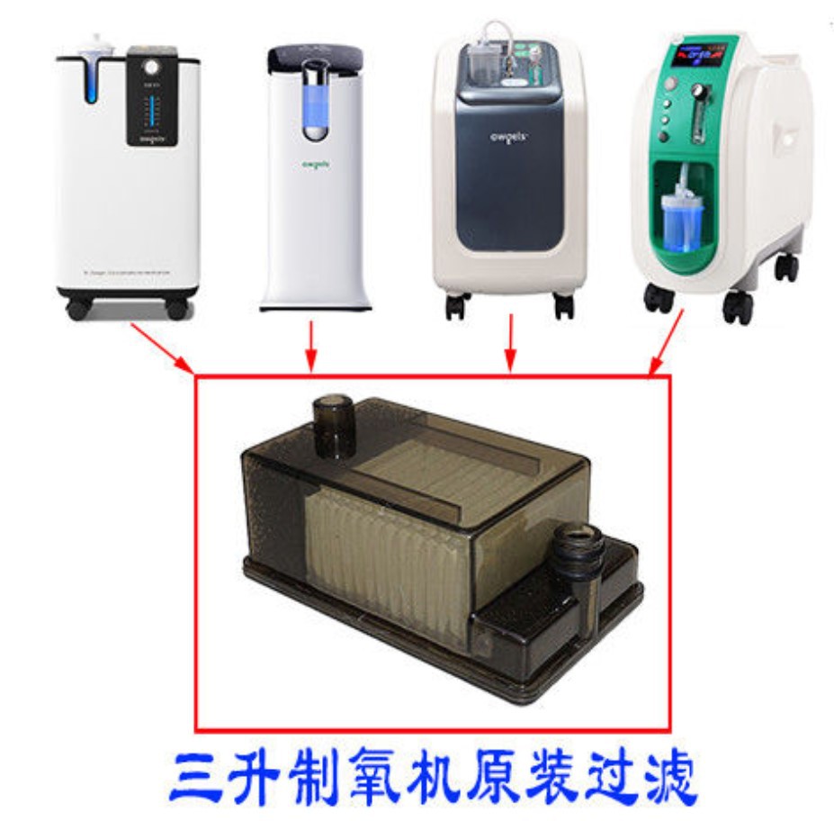 Ogus Oxygen Concentrator 1 Liter 3 Liter 803 Oxygen Machine Hepa Technology Filter Box Filtration Medical Certified Purifier