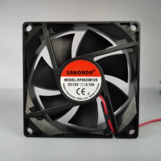 厂家DC8025散热风扇12V24V电脑机箱机柜8cm调音台灭蚊灯直流风扇