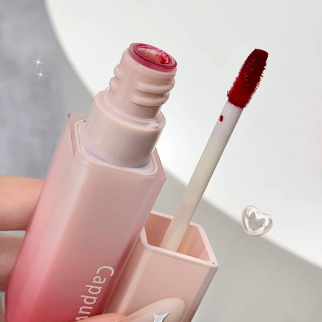 CAPPUVINI обнажённая нежная водяная дымка глянца для губ, кросс-ован domestic makeup, лёгкий бархат, бархатное шоу, белый блеск для губ держит макияж женская помада