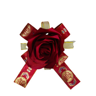 Chinese Corsage Wedding Vip Full Set Corsage Groom and Bride Wedding Supplies Simulated Corsage Wedding Corsage