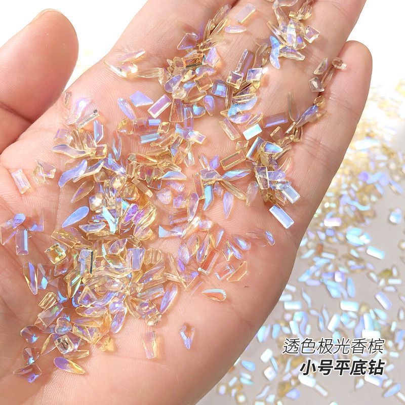 温精灵と同じオーロラドリルのミニトランペット異形平底ドリルの超フラッシュドリルのネイルアクセサリーを混ぜて卸売りします。|undefined