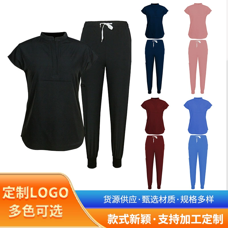 Трансграничный комплект одежды для рук с короткими рукавами для ухода за домашними животными больница стоматологический врач кисть ручная одежда хирургическая рабочая одежда медсестра