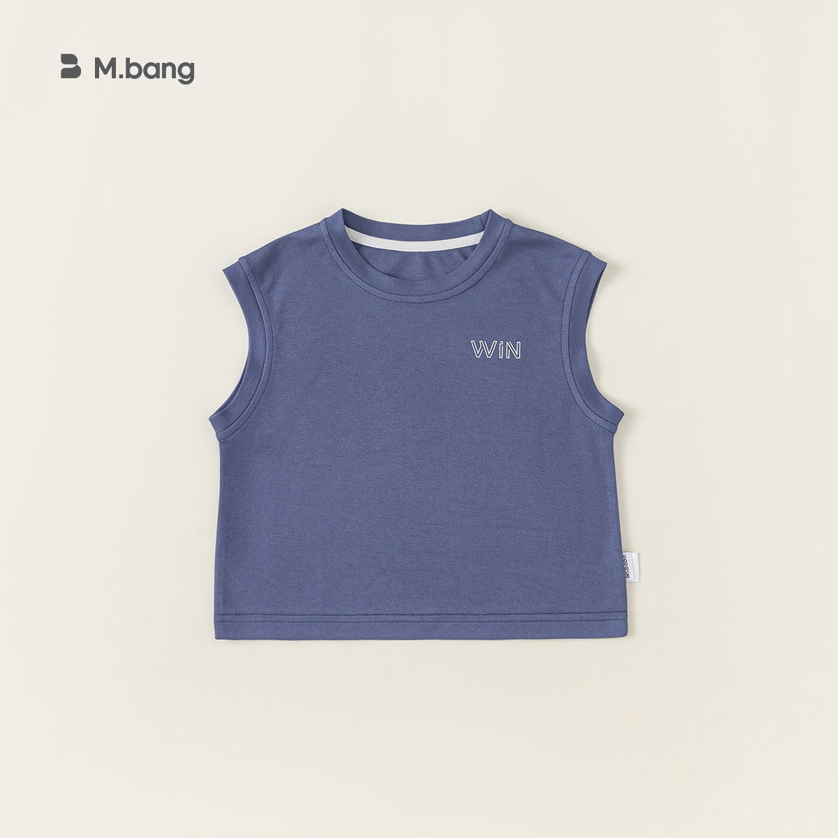 Chaleco para niños verano niñas color sólido camisola casual bebé sin mangas camiseta top XY24035