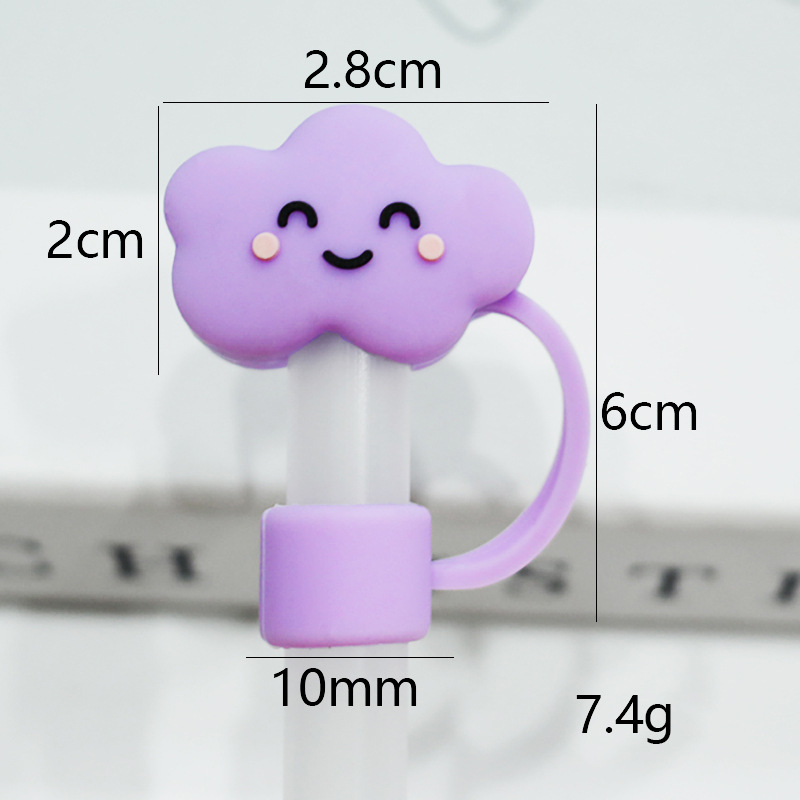 Silicona sonrisa púrpura nube 10mm