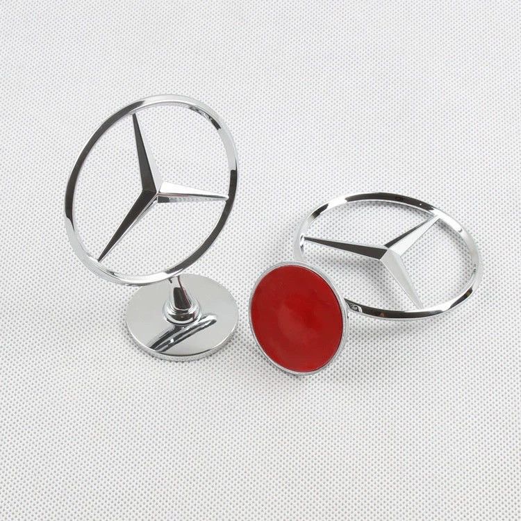 Suitable for Mercedes-Benz Vito, A-Class, B-Class, GLC, GLA, GLE, and V260L models; used for modifying the engine hood with a custom emblem