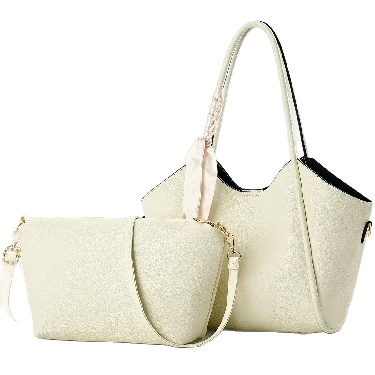 2025 nueva versión coreana transfronteriza de un solo hombro casual bolso de axila mujer verano Sen Meng bolso de alta capacidad