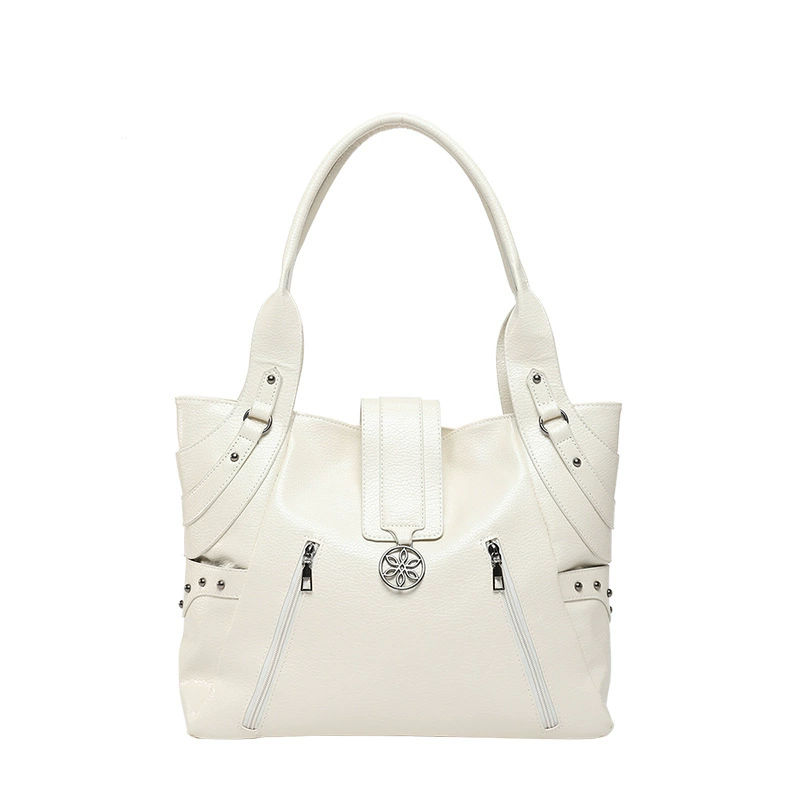 Fashionable handheld capacious high quality underarm bag, western style