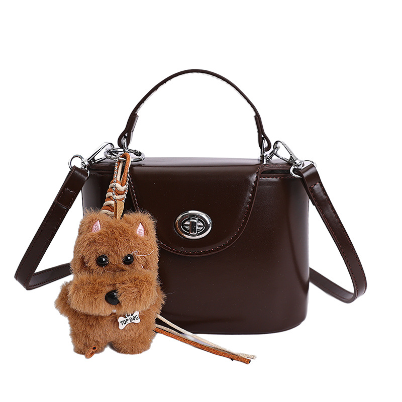 Nicho coreano caja de bloqueo de mano bolso pequeño para mujeres 2026 nueva moda exquisita versátil bolso de hombro