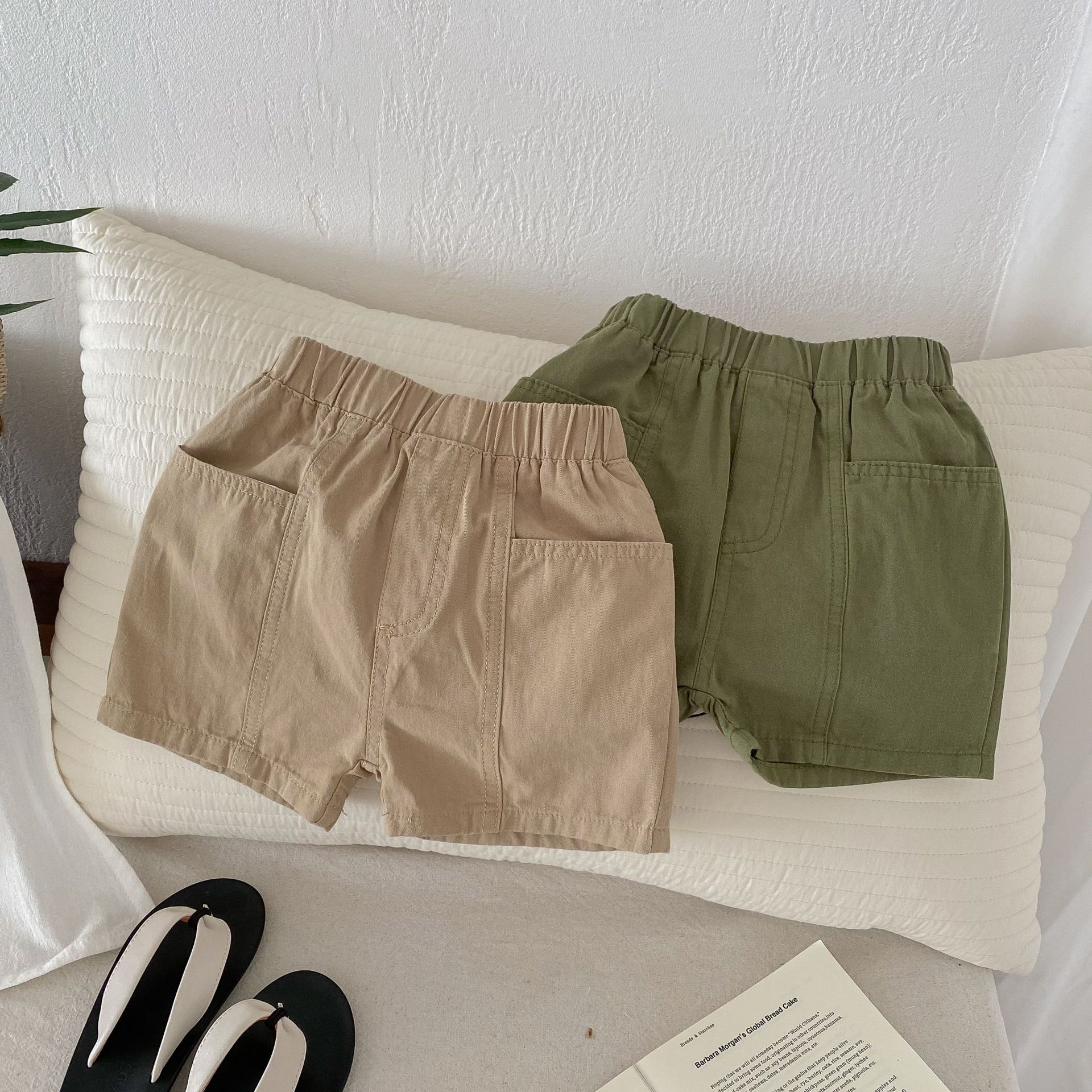 韓版童裝夏裝新款男童韓版工裝短褲兒童百搭休閒褲子潮五分褲薄款