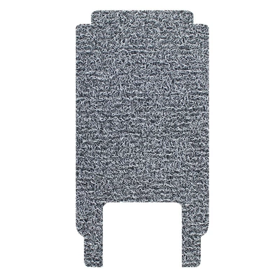 Suitable for Aima F2Lite Electric Electric vehicle foot mat - black-and-gray-silk-loop-floor-mats