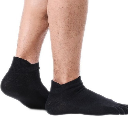 专业批发棉袜短筒低帮日本外贸五指袜夏季透气运动袜分趾袜子男士