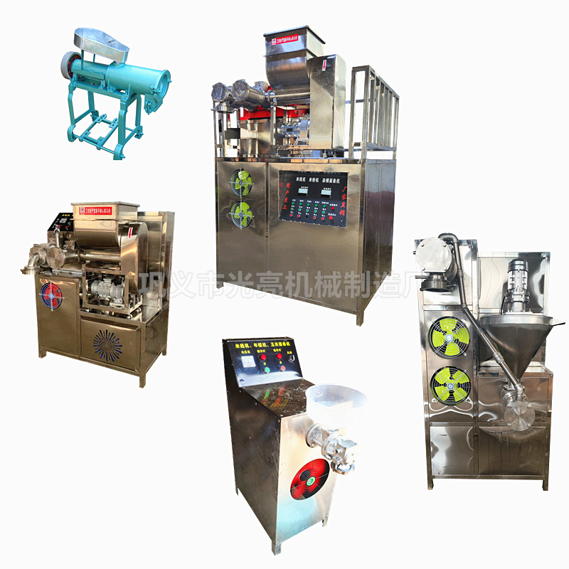 不锈钢双筒米粉米线机 多种型号玉米面条荞麦面条机 米粉机厂家