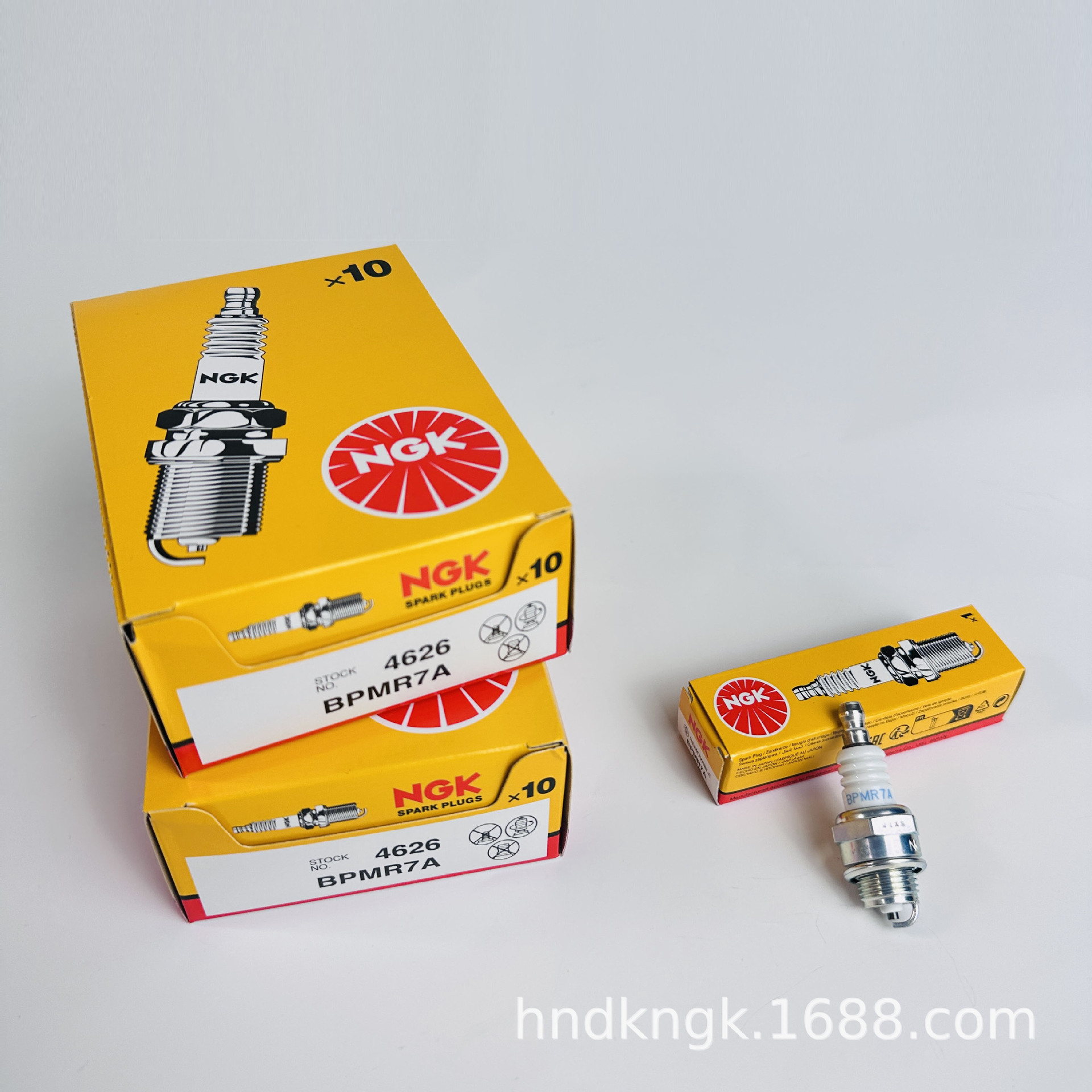 NGK Spark Plug BPMR7A【4626】for two-stroke chainsaws, compactors, hedge trimmers, lawn mowers L7T/RCJ7Y