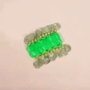 Dark green【one】one hand