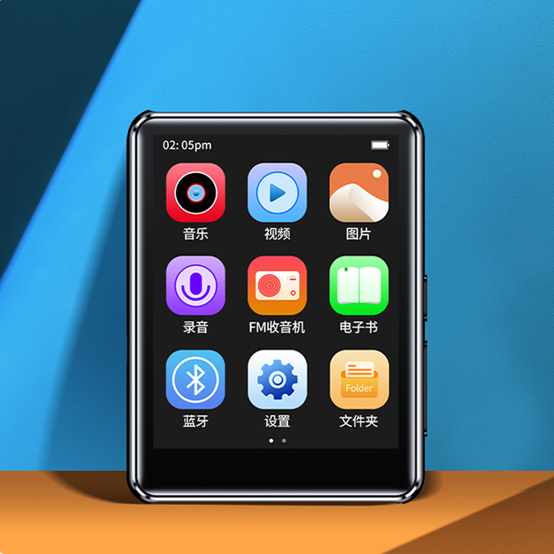 Los fabricantes suministran Meibo A8 Pantalla Completa táctil REPRODUCTOR DE MP3 Bluetooth MP4 pequeño estudiante versión portátil Walkman