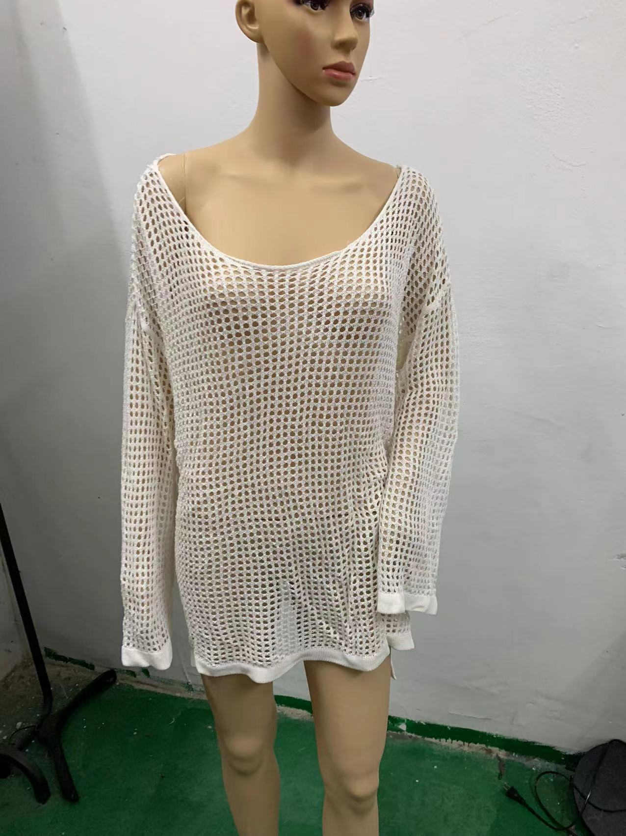 Comfort, Breathable Function Solid Color Pattern Women's Solid Color Casual Sexy Cover Ups